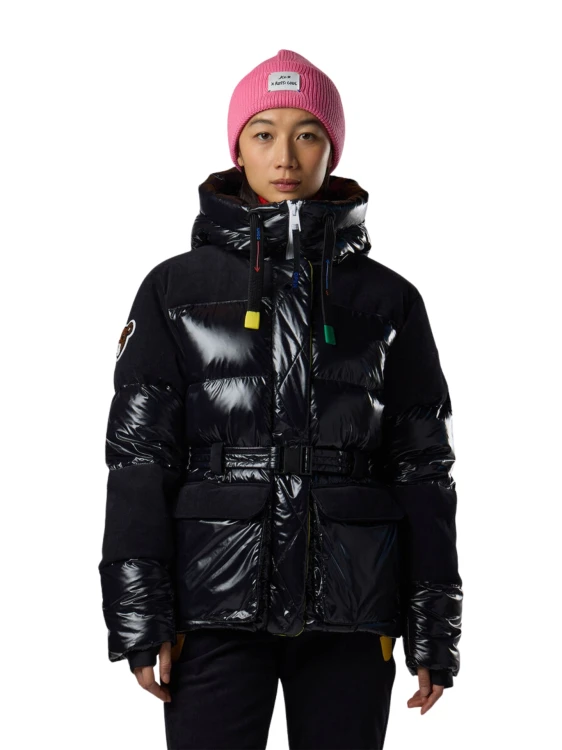 Kurtka narciarska damska Rossignol JCC Corduroy Down Black