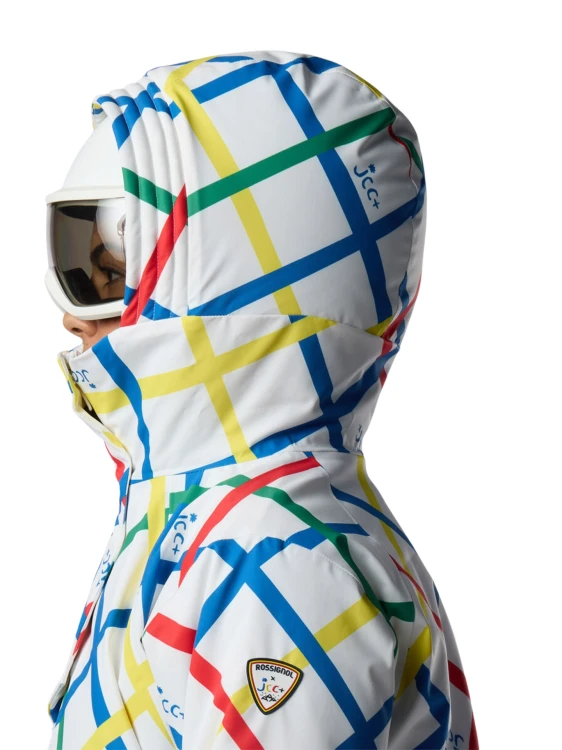 Kurtka narciarska damska Rossignol JCC Sublime Insulated Multicolor Print