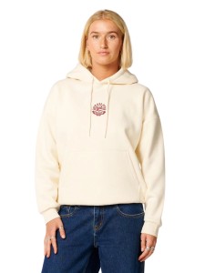 Bluza damska Rip Curl Icons Of Surf Heritage Hood bone/dark plum