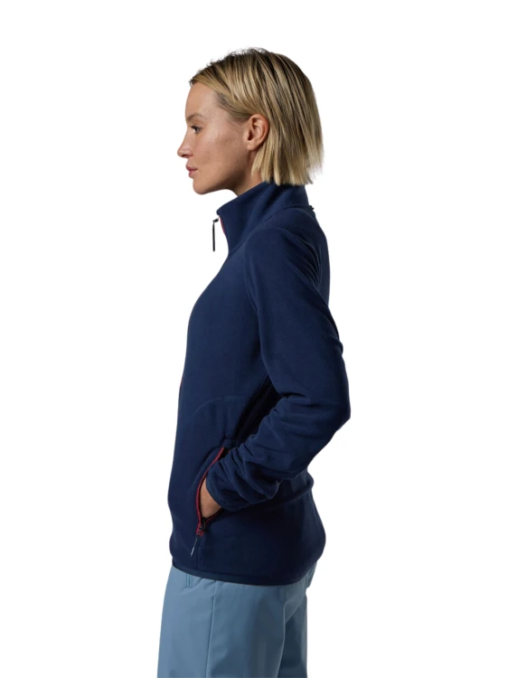 Bluza narciarska damska Rossignol Polar Fleece Blue