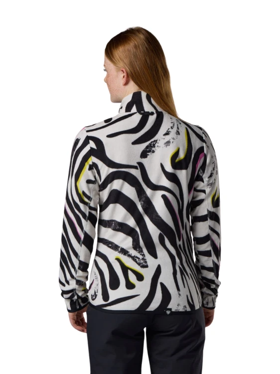 Bluza narciarska damska Rossignol Polar Fleece Savage Black