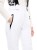 Spodnie narciarskie damskie EA7 Emporio Armani Protectum7 White