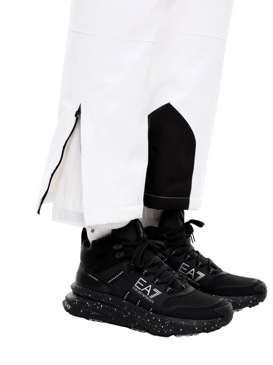 Spodnie narciarskie damskie EA7 Emporio Armani Protectum7 White