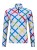 Bluza narciarska damska Rossignol JCC Quarter Zip First Layer Multicolor Print