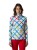 Bluza narciarska damska Rossignol JCC Quarter Zip First Layer Multicolor Print
