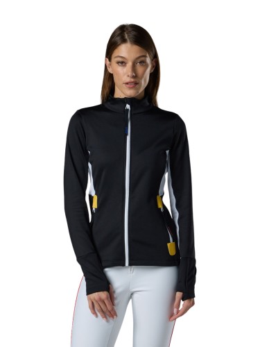 Bluza narciarska damska Rossignol JCC Fleece Black