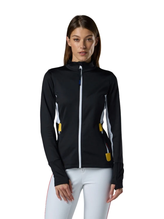 Bluza narciarska damska Rossignol JCC Fleece Black