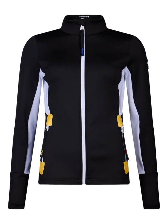 Bluza narciarska damska Rossignol JCC Fleece Black