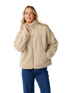 Kurtka damska Rip Curl Cala Nights Sherpa Jacket natural