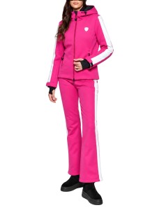 Komplet narciarski damski EA7 Emporio Armani Stratum7 Magenta