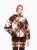 Kurtka narciarska damska EA7 Emporio Armani Elitary Graphic Eco-Down Multicolored