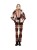 Kurtka narciarska damska EA7 Emporio Armani Elitary Graphic Eco-Down Multicolored