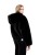 Kurtka narciarska damska EA7 Emporio Armani Faux-Fur-Effect Black