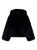 Kurtka narciarska damska EA7 Emporio Armani Faux-Fur-Effect Black