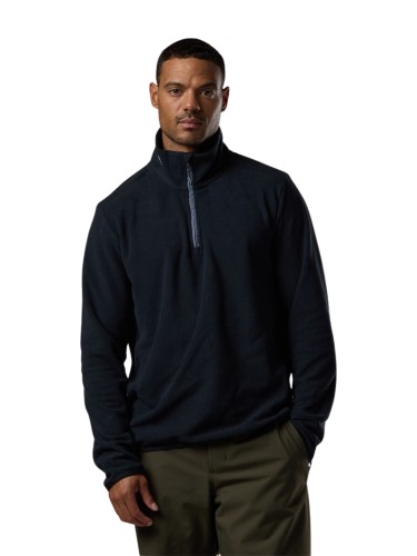 Bluza męska Rossignol Quarter Zip Polar Fleece Black