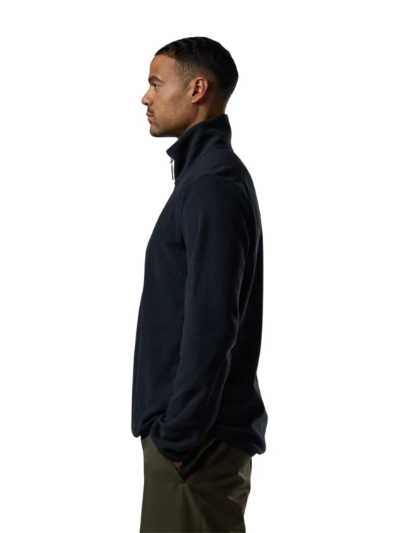 Bluza męska Rossignol Quarter Zip Polar Fleece Black