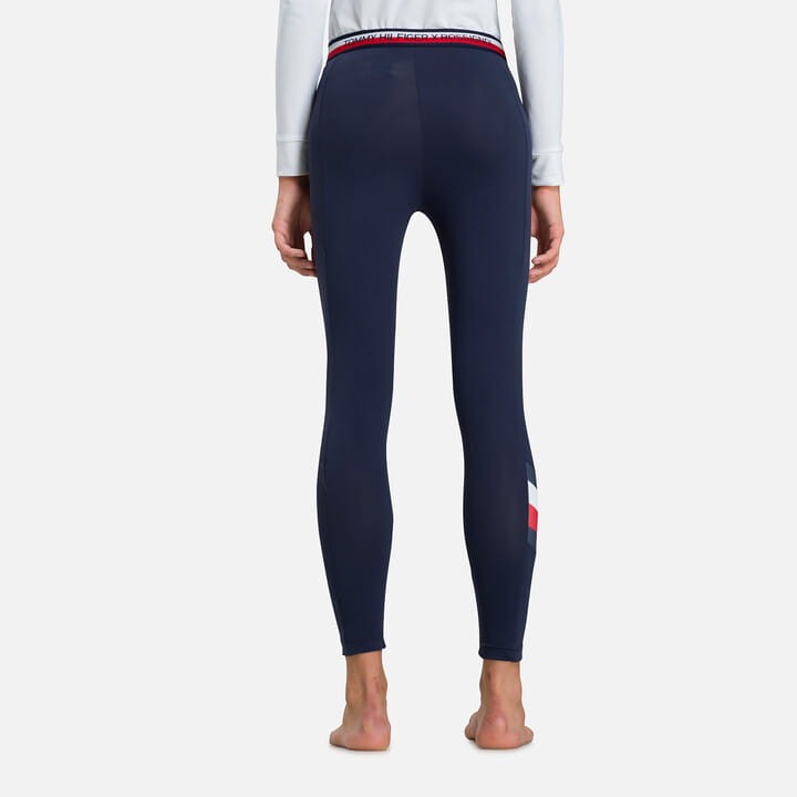 LEGGINSY DAMSKIE TOMMY HILFIGER x ROSSIGNOL W TIGHTS SKY CAPTAIN