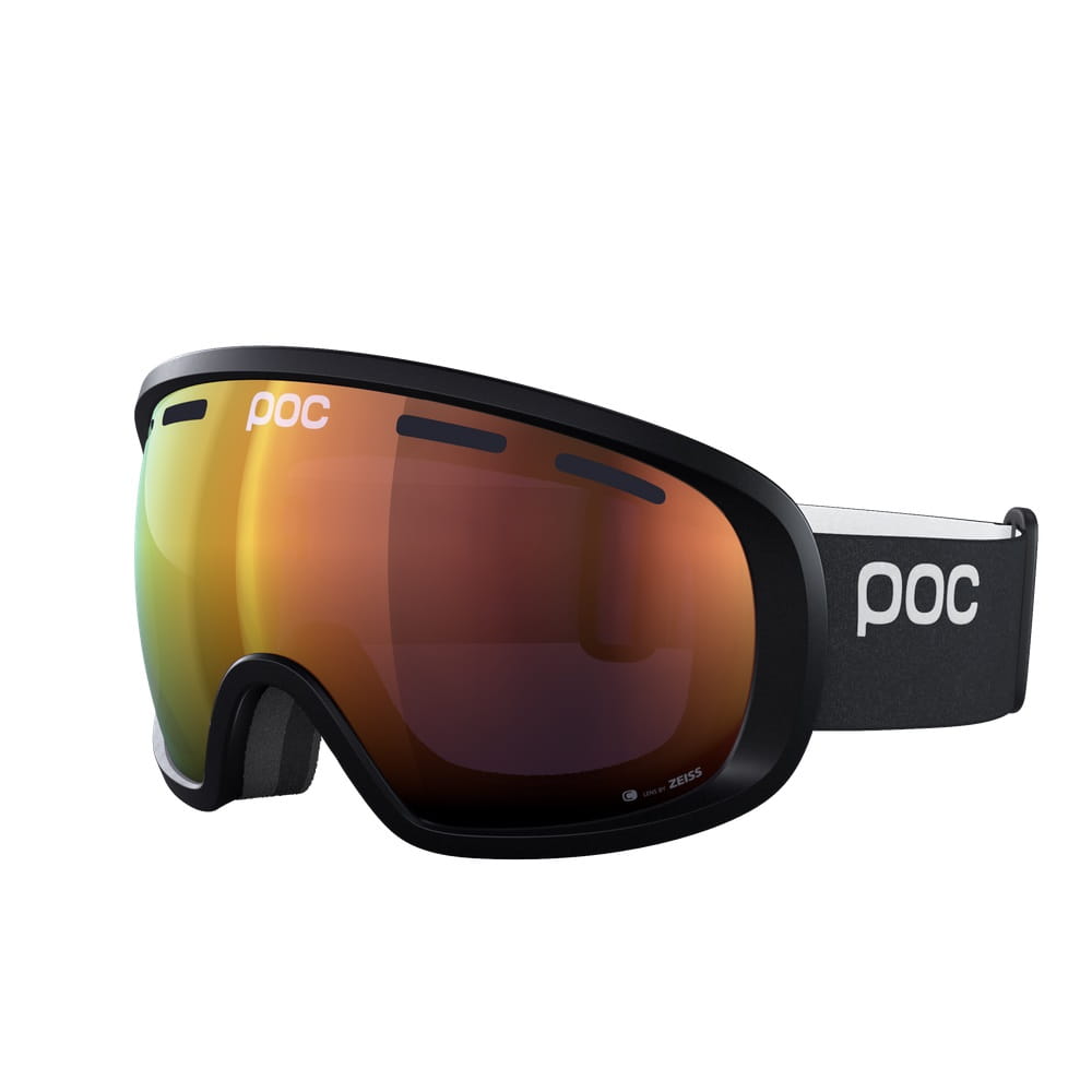 Gogle Poc Fovea czarno pomarańczowe