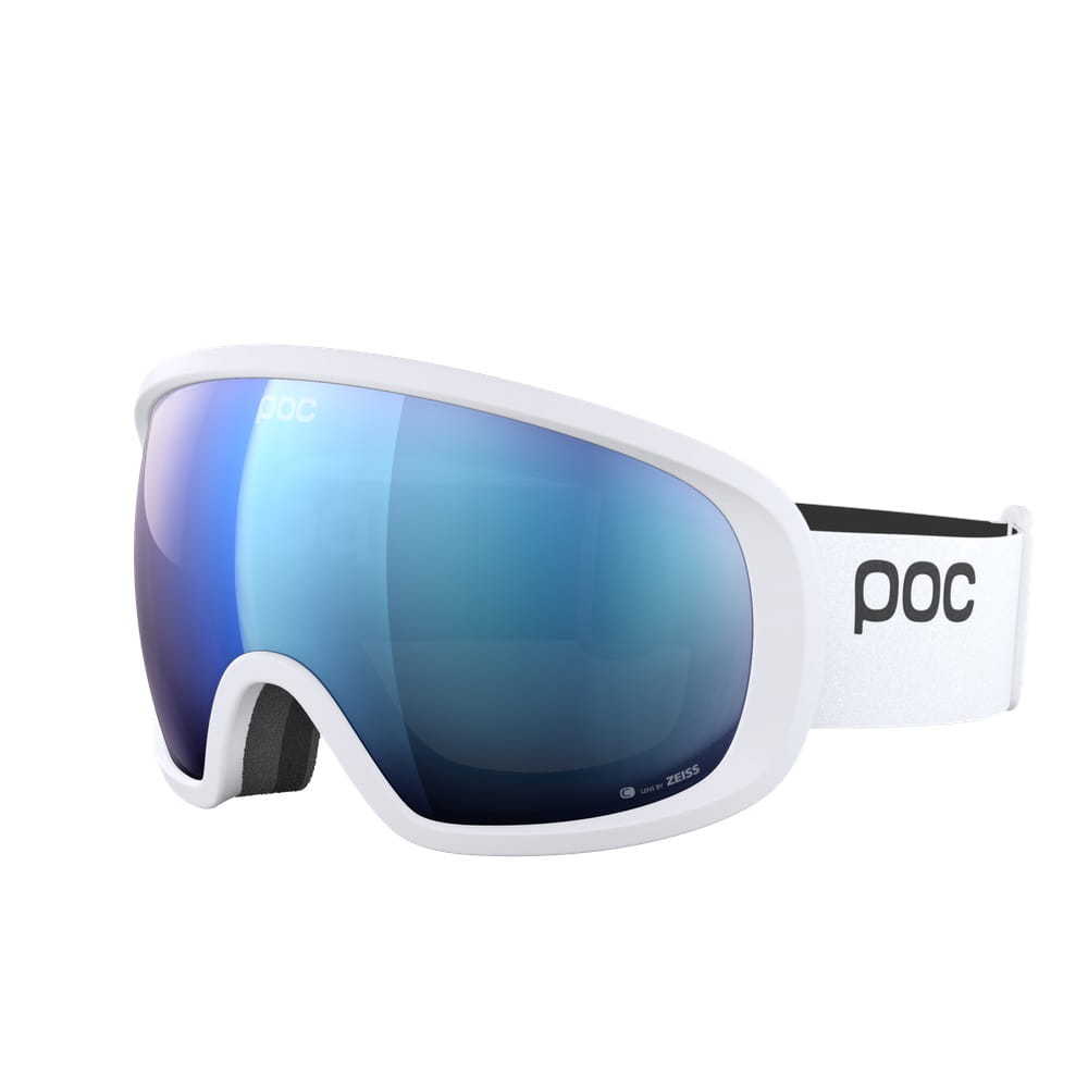 Gogle Poc Fovea biało niebieskie