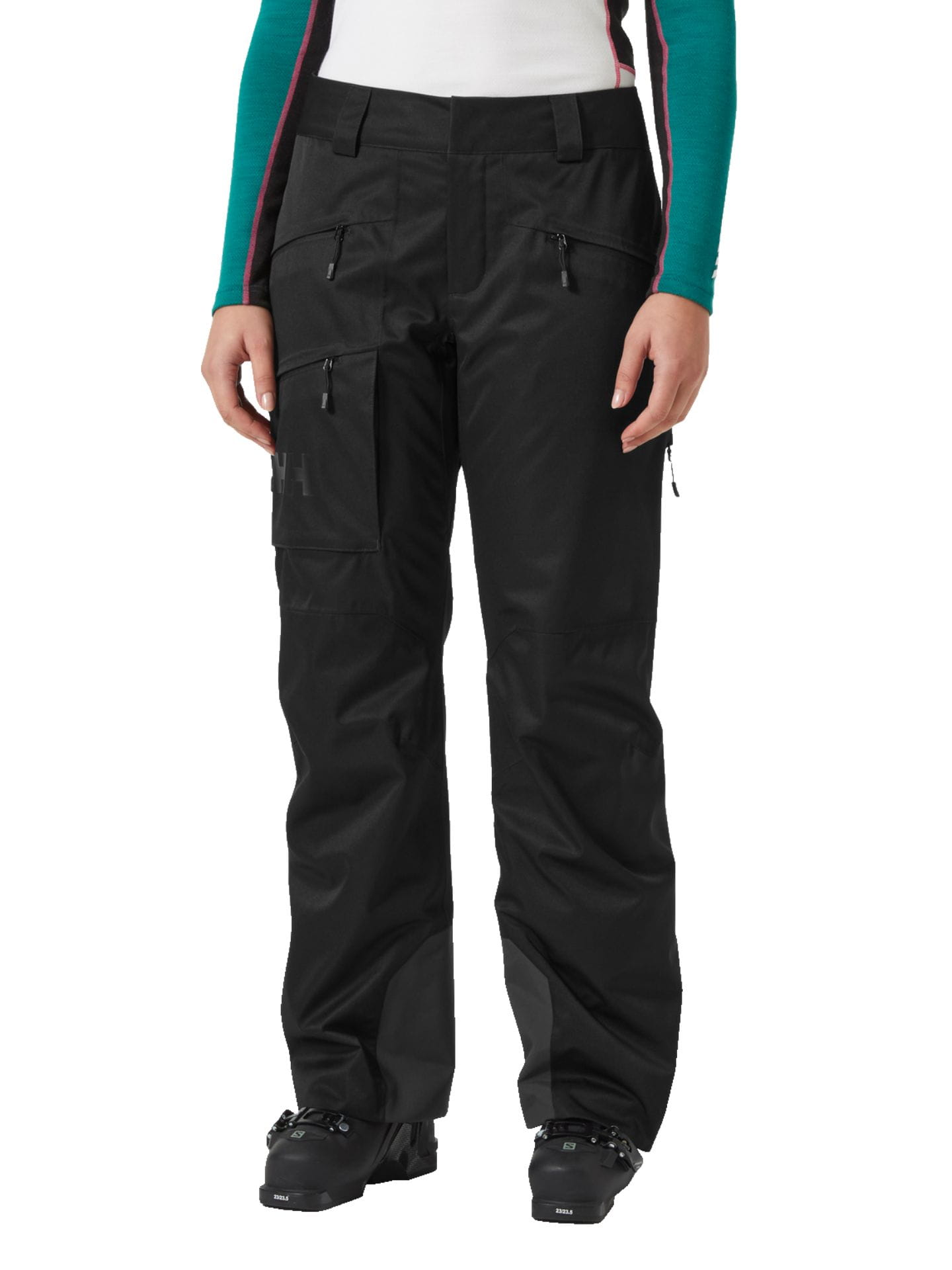 Spodnie narciarskie damskie Helly Hansen Powderqueen black