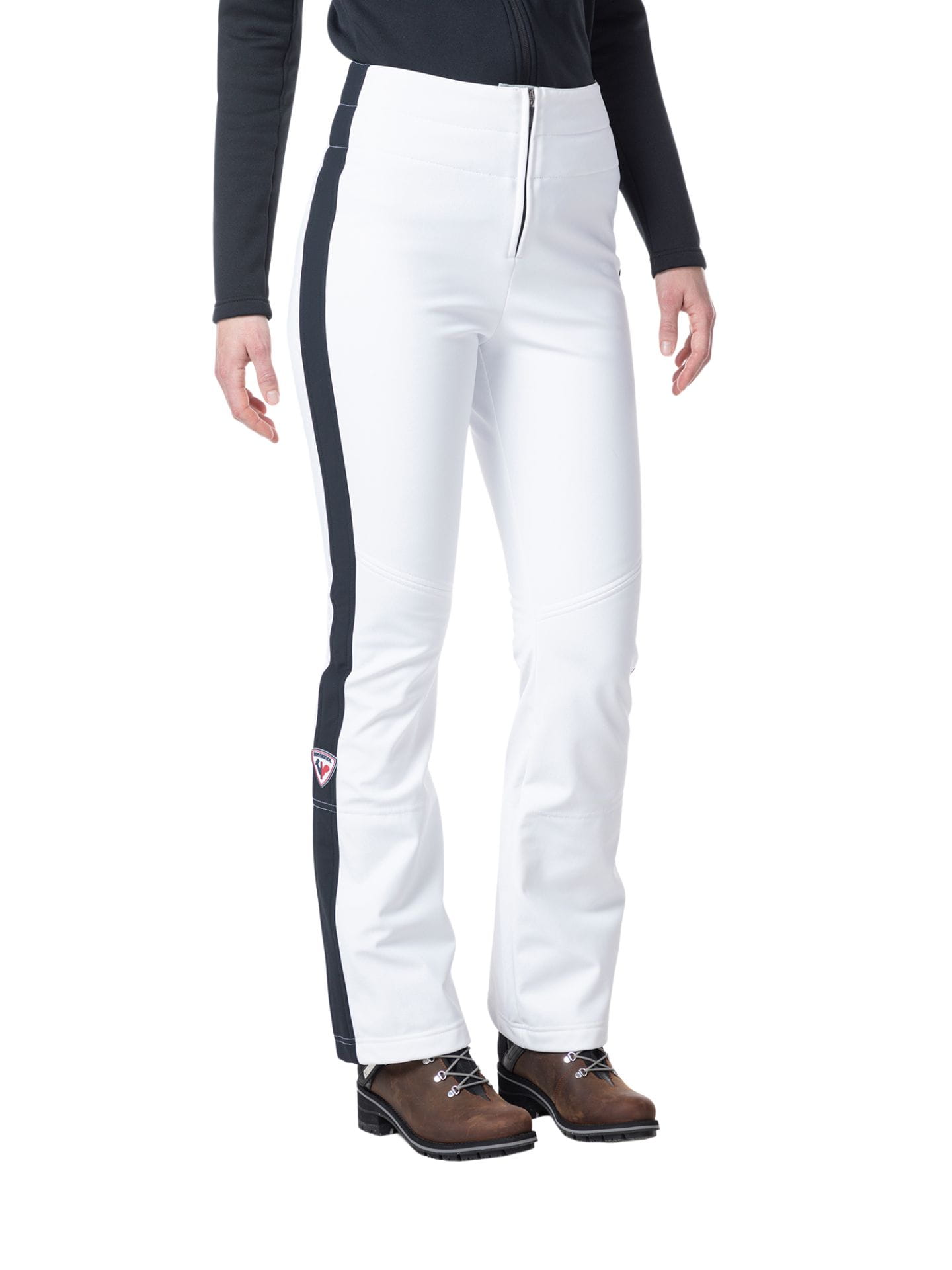 Spodnie narciarskie Rossignol damskie Resort Softshell Pant białe