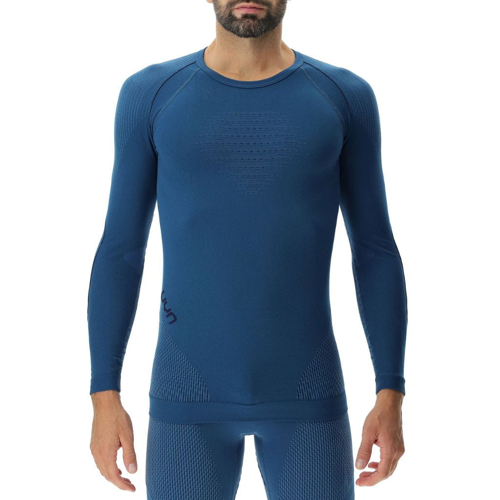 Koszulka Termoaktywna UYN Man Evolutyon UW Shirt Long Sl Granatowa