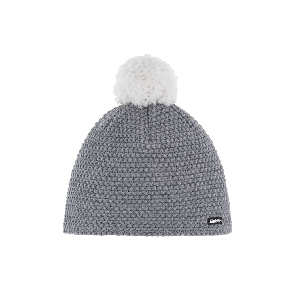 Czapka Eisbar Jamie Pompon MÜ Szara