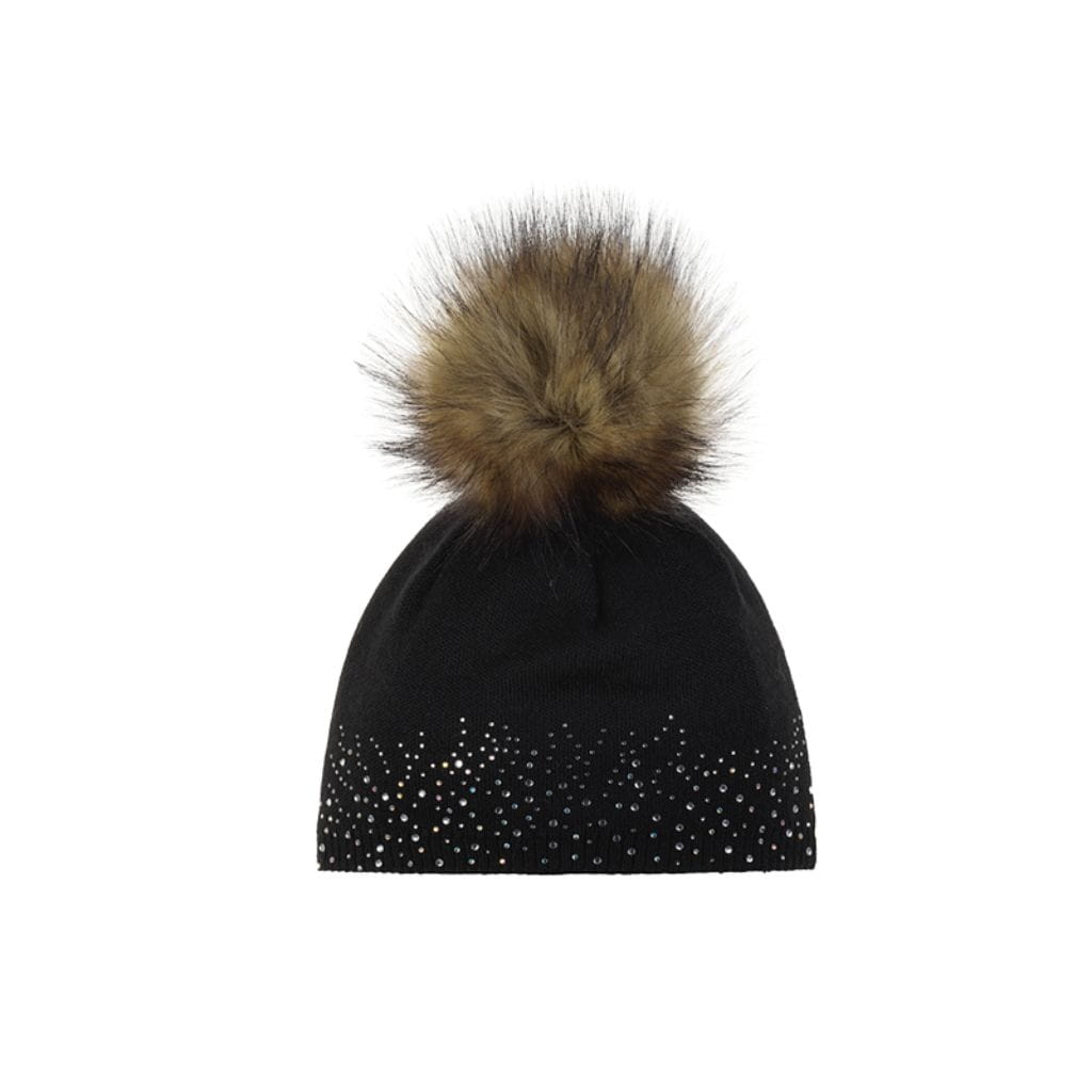 Czapka Eisbar Nalin Lux Crystal MÜ Czarna