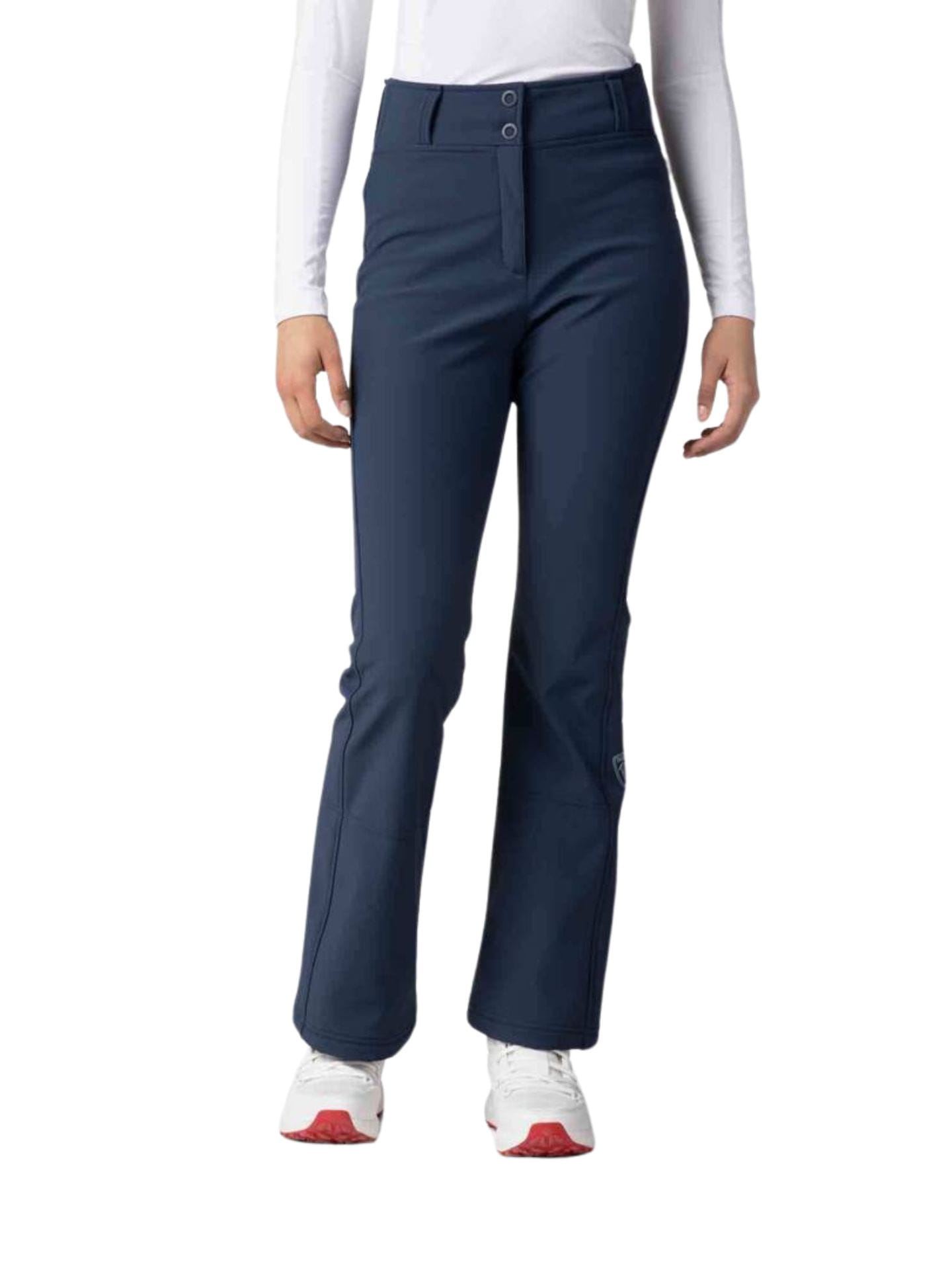 Spodnie Rossignol damskie W Ski Softshell Pant grantowe