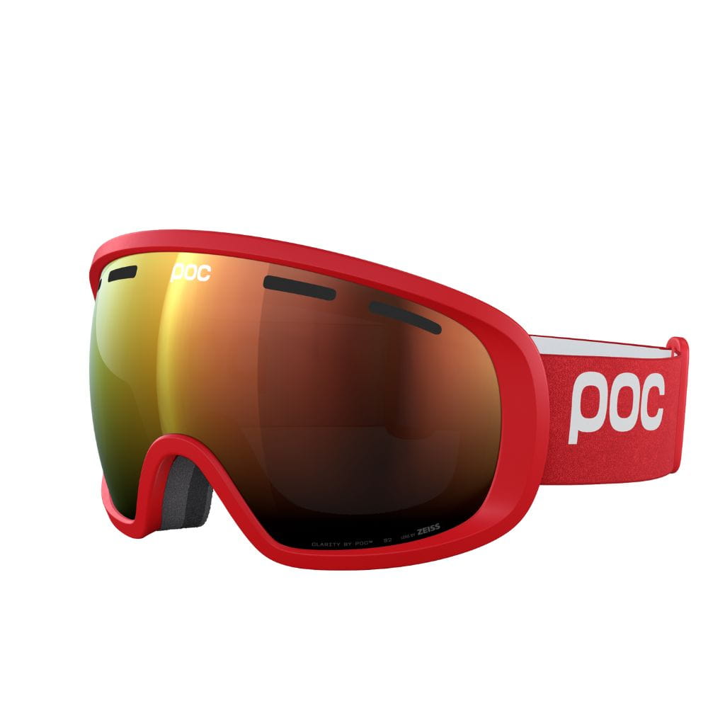 Gogle POC Fovea czerwono pomarańczowe