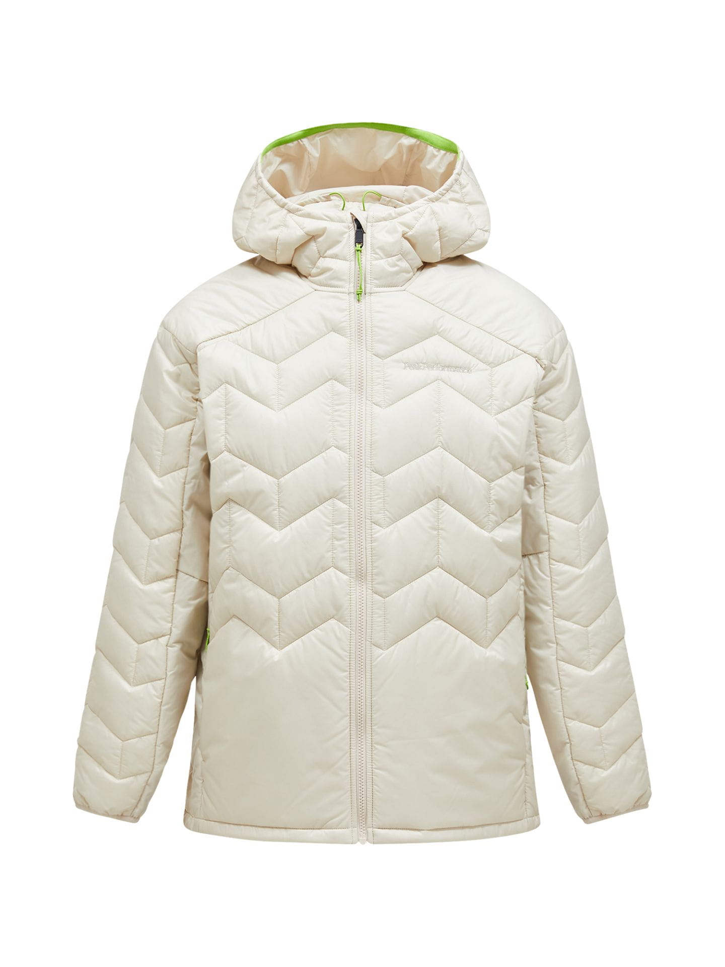 Kurtka Peak Performance męska Elevate Liner Hood beżowa