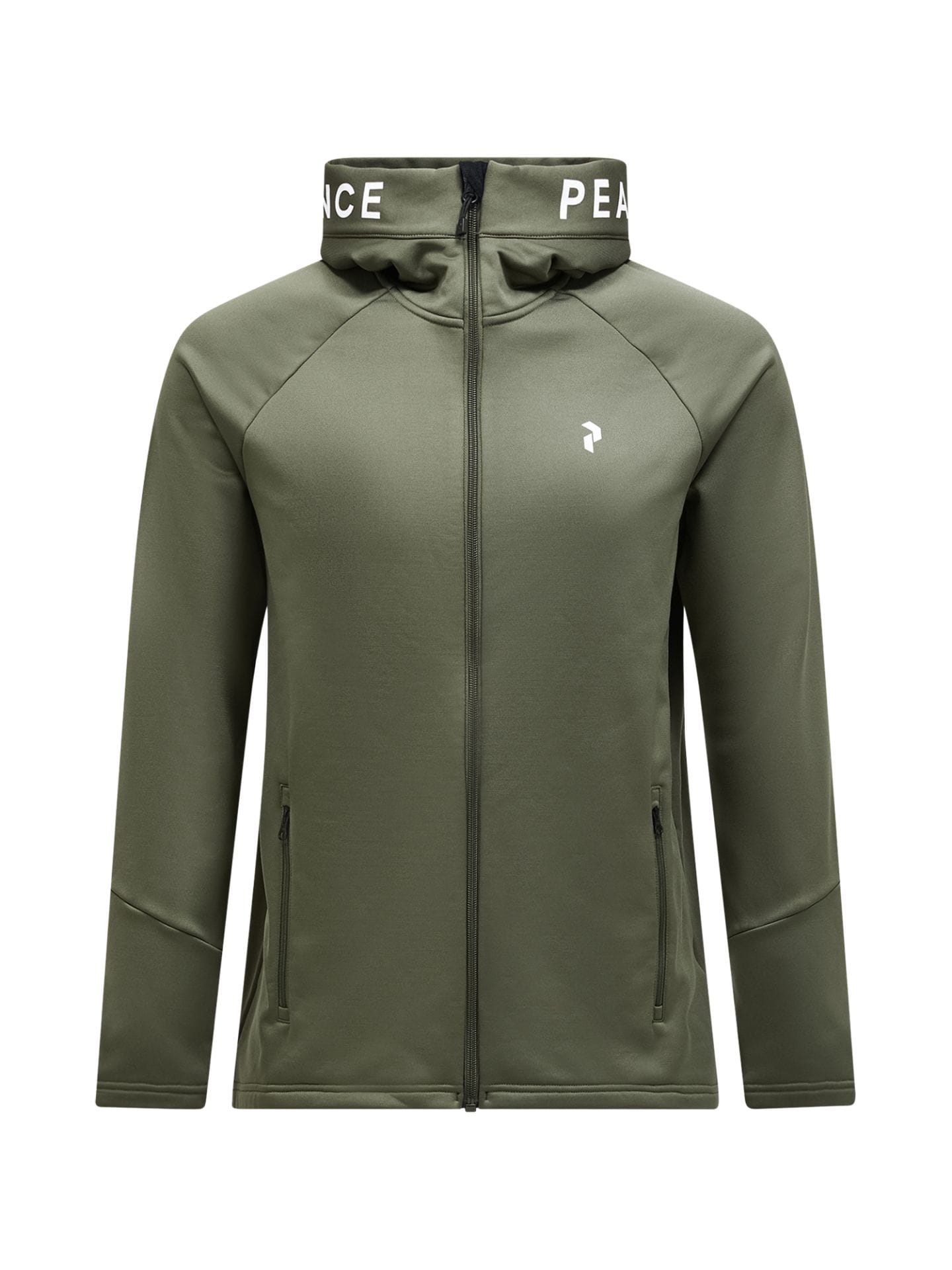 Bluza Peak Performance męska Rider Zip Hood zielona 24/25