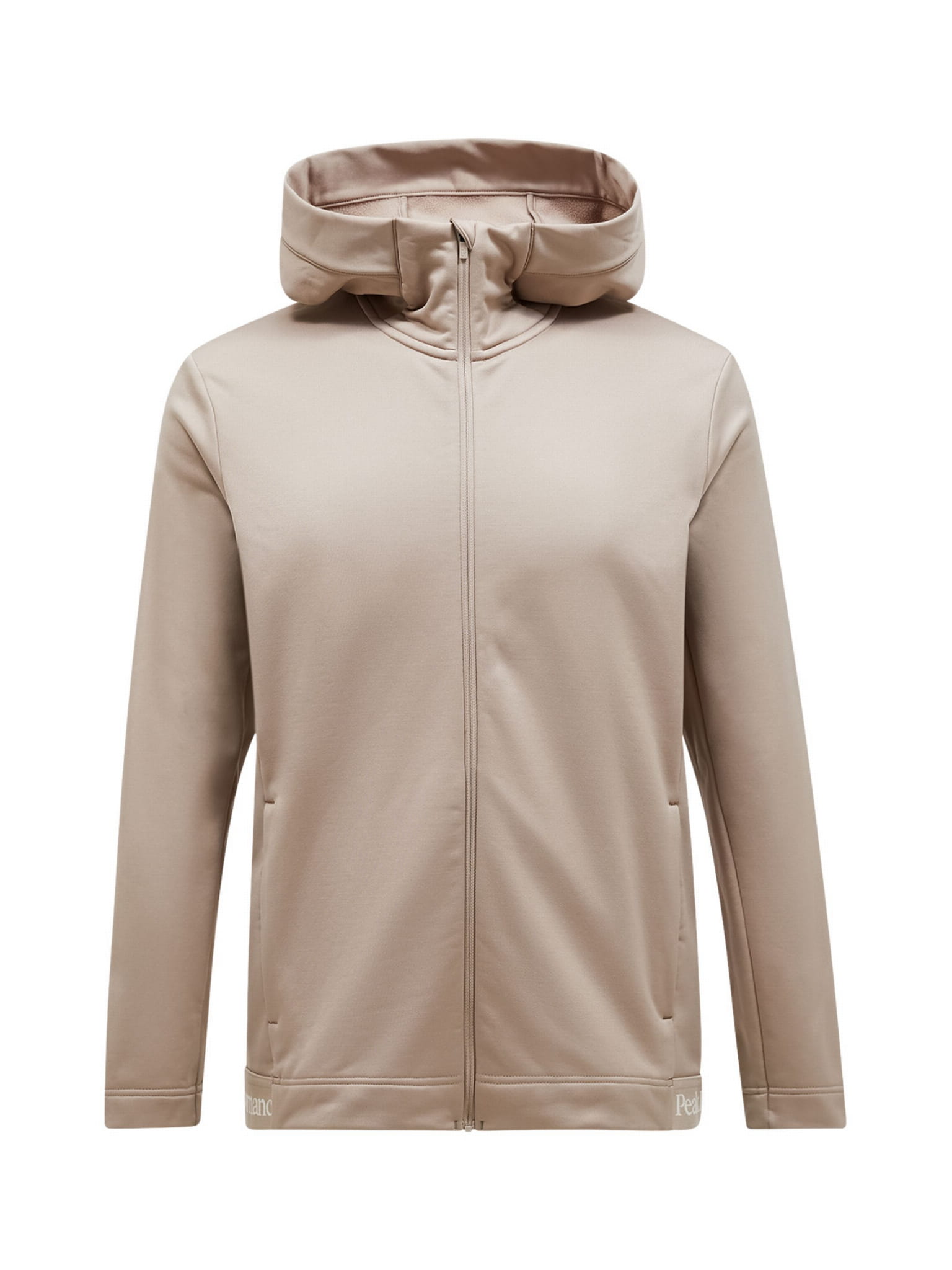 Bluza Peak Performance męska Rider Tech Zip Hood beżowa