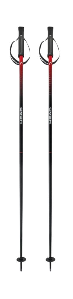 Kije Narciarskie Head Frontside czarno-czerwone