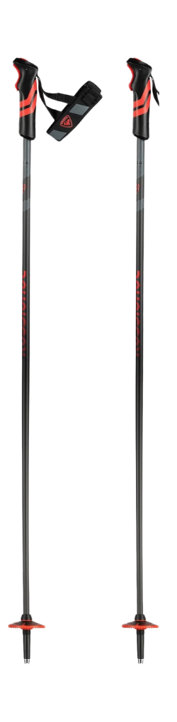 Kije narciarskie Rossignol TACTIC CARBON CLIP RED czerwony