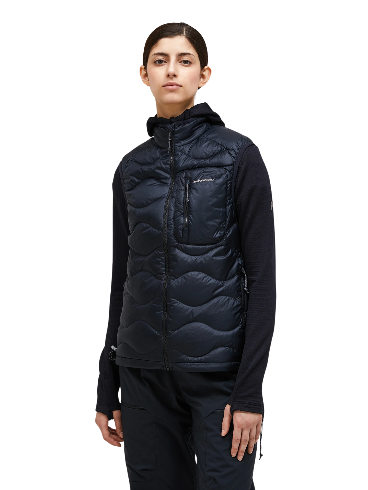 Kamizelka Peak Performance puchowa damska Helium Utility Down Vest czarna