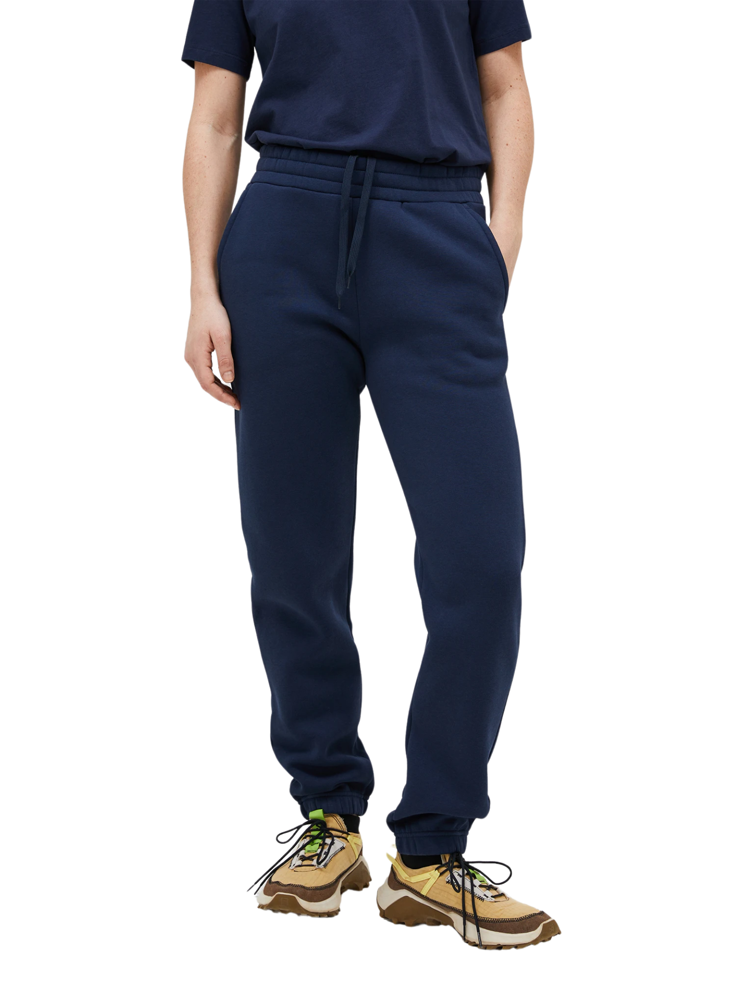 Spodnie dresowe damskie Peak Performance Original Pants granatowe