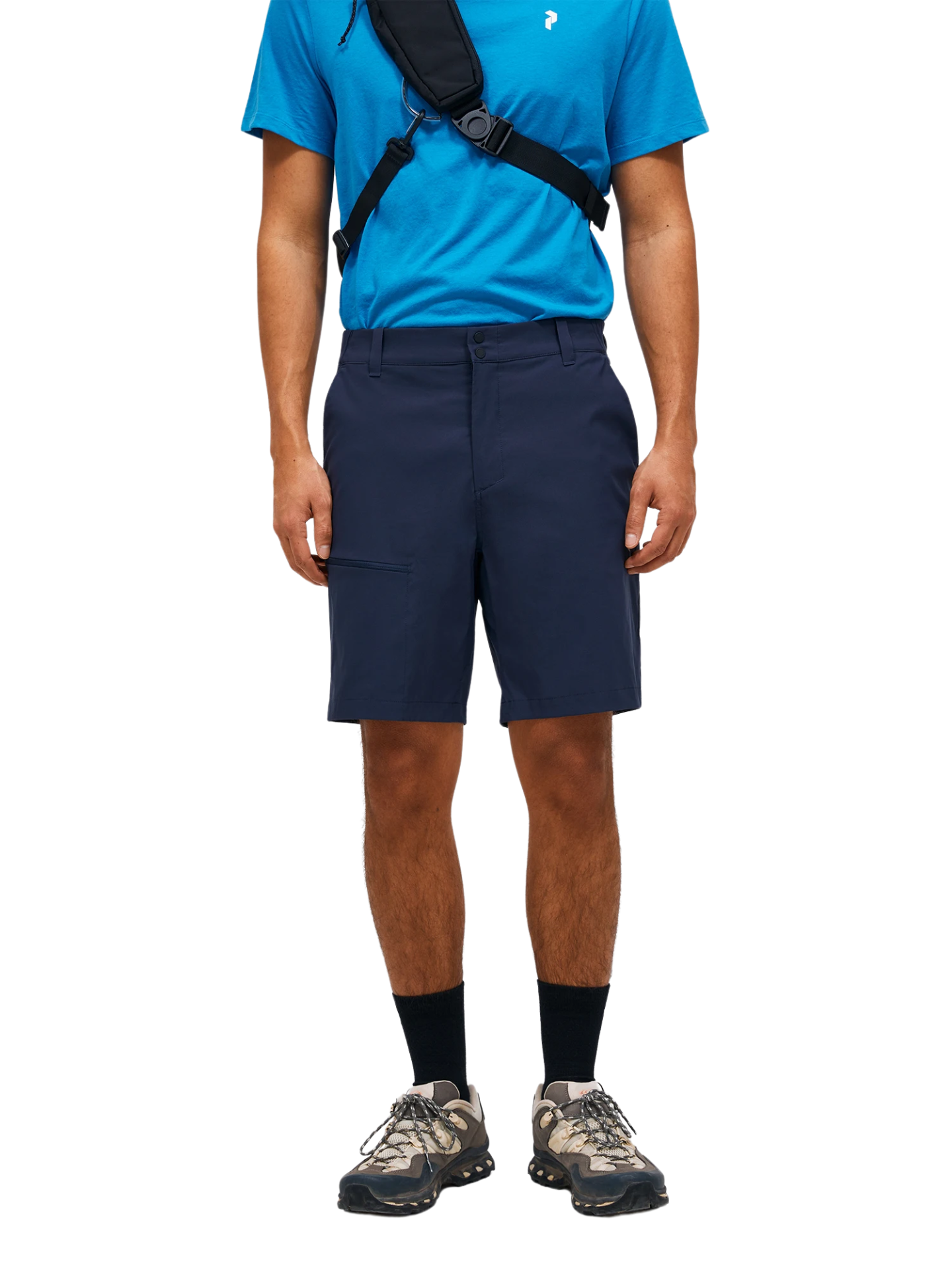 Szorty męskie Peak Performance Iconiq Shorts granatowe