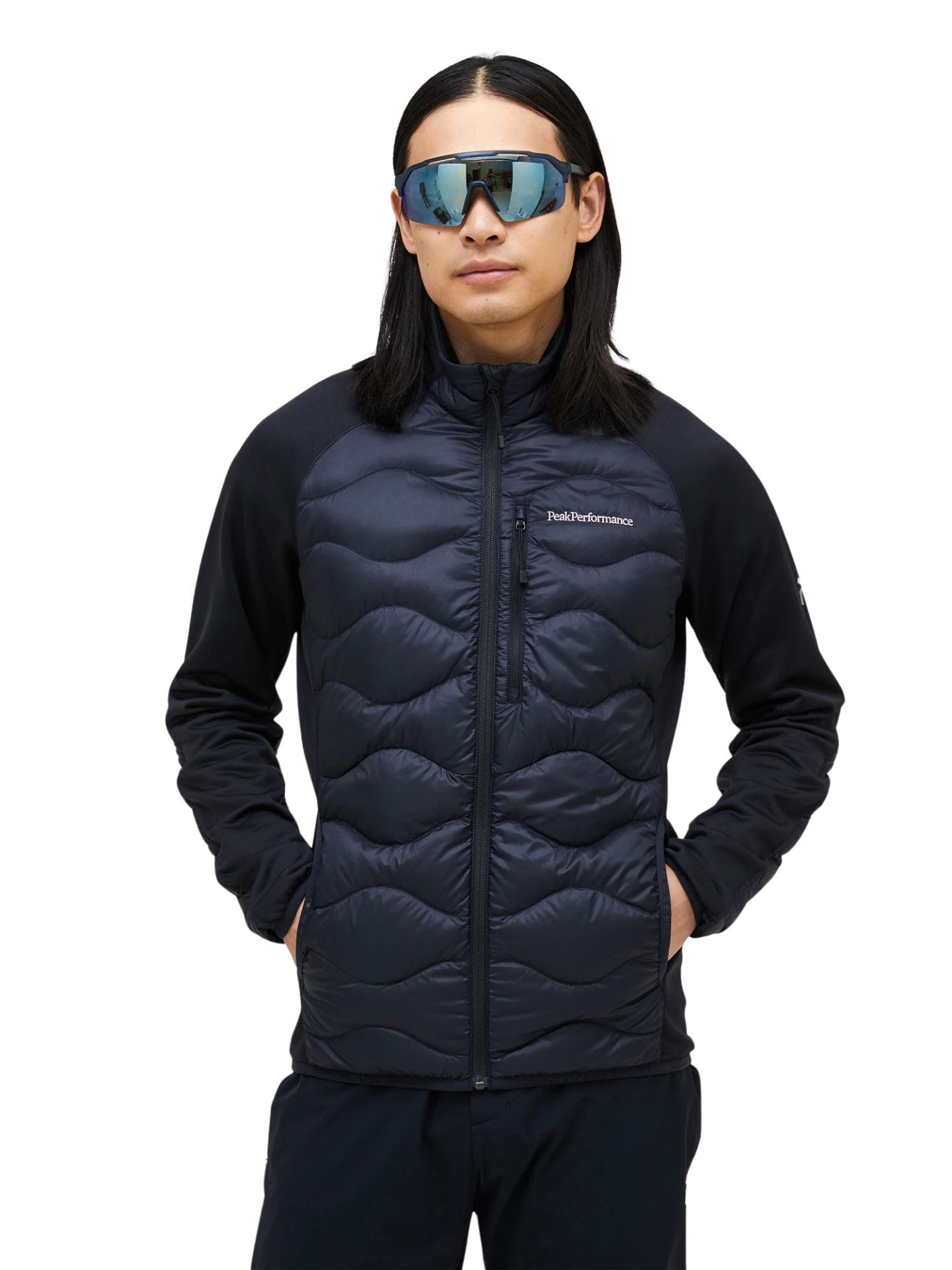 Kurtka puchowa męska Peak Performance Helium Down Hybrid black