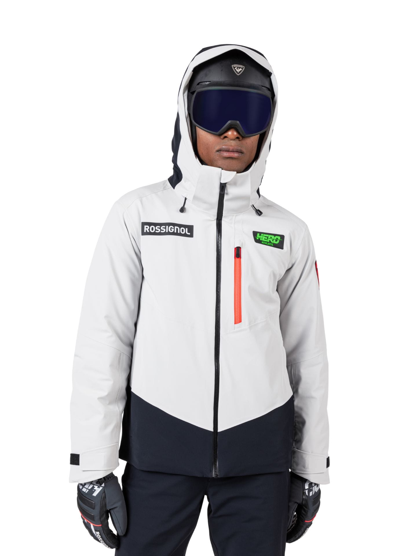 Kurtka narciarska Rossignol Hero Blackside Insulated Soft Grey