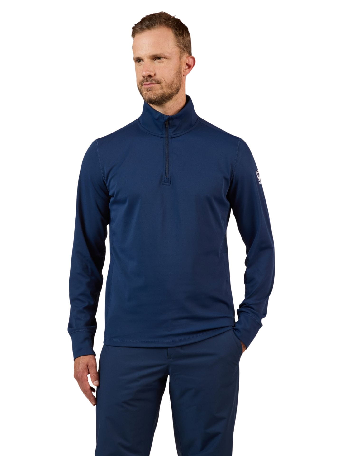 Bluza męska Rossignol Stretch Half-Zip Mid Layer Dark Navy