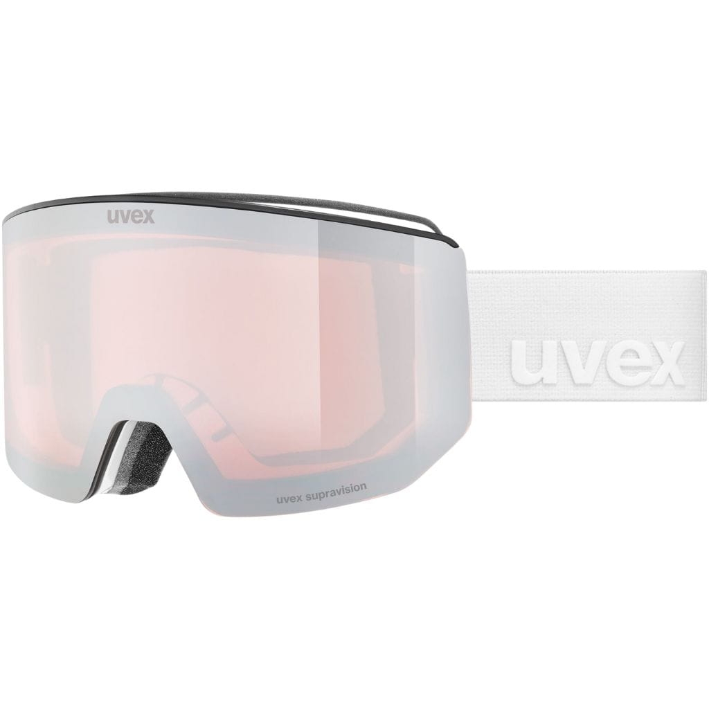Gogle narciarskie UVEX Lace ATTRACT white matt/silver