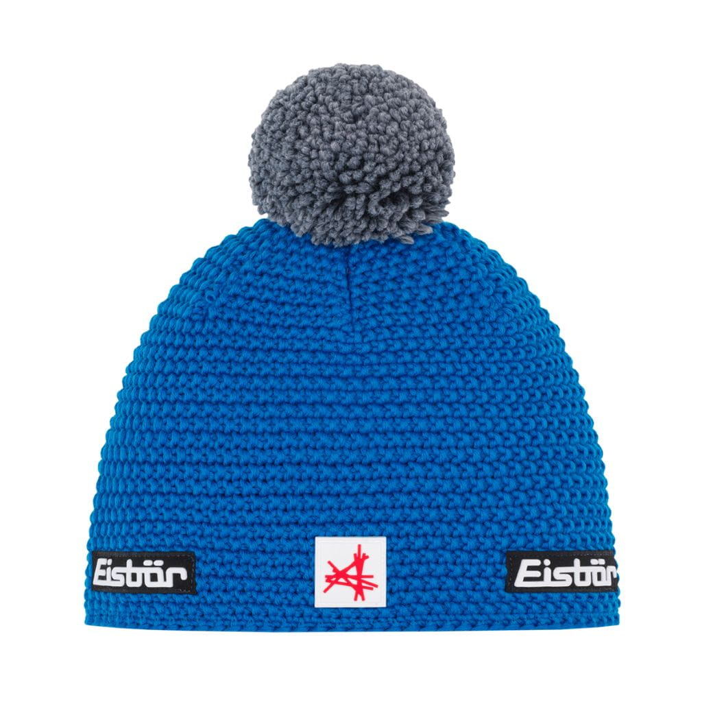 Czapka Eisbar Jamie Pompon MÜ SA blue