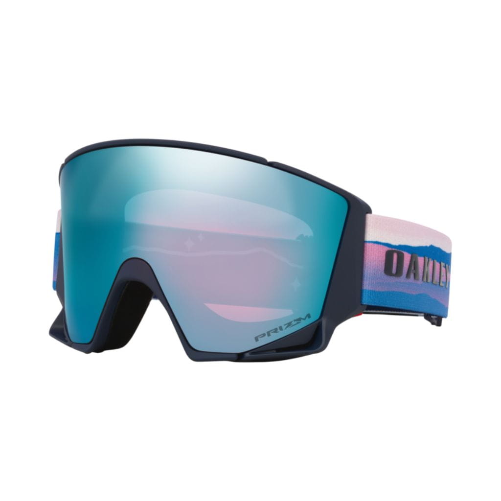 Gogle narciarskie Oakley - Flow Scape L - Mikeala Shiffrin Signature - Prizm Sapphire & Prizm Iced