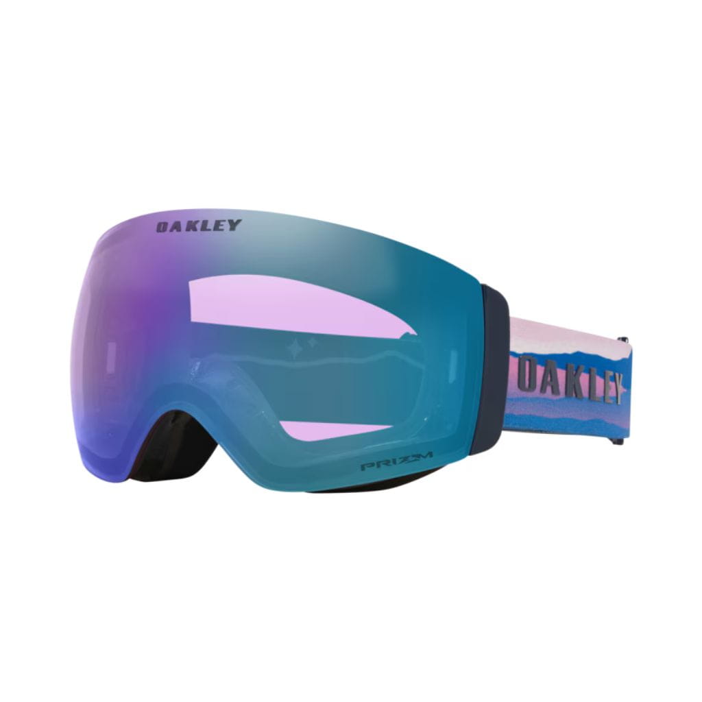 Gogle narciarskie Oakley - Flight Deck Pro M - Mikaela Shiffrin Signature - Prizm Iced & Prizm Sapphire