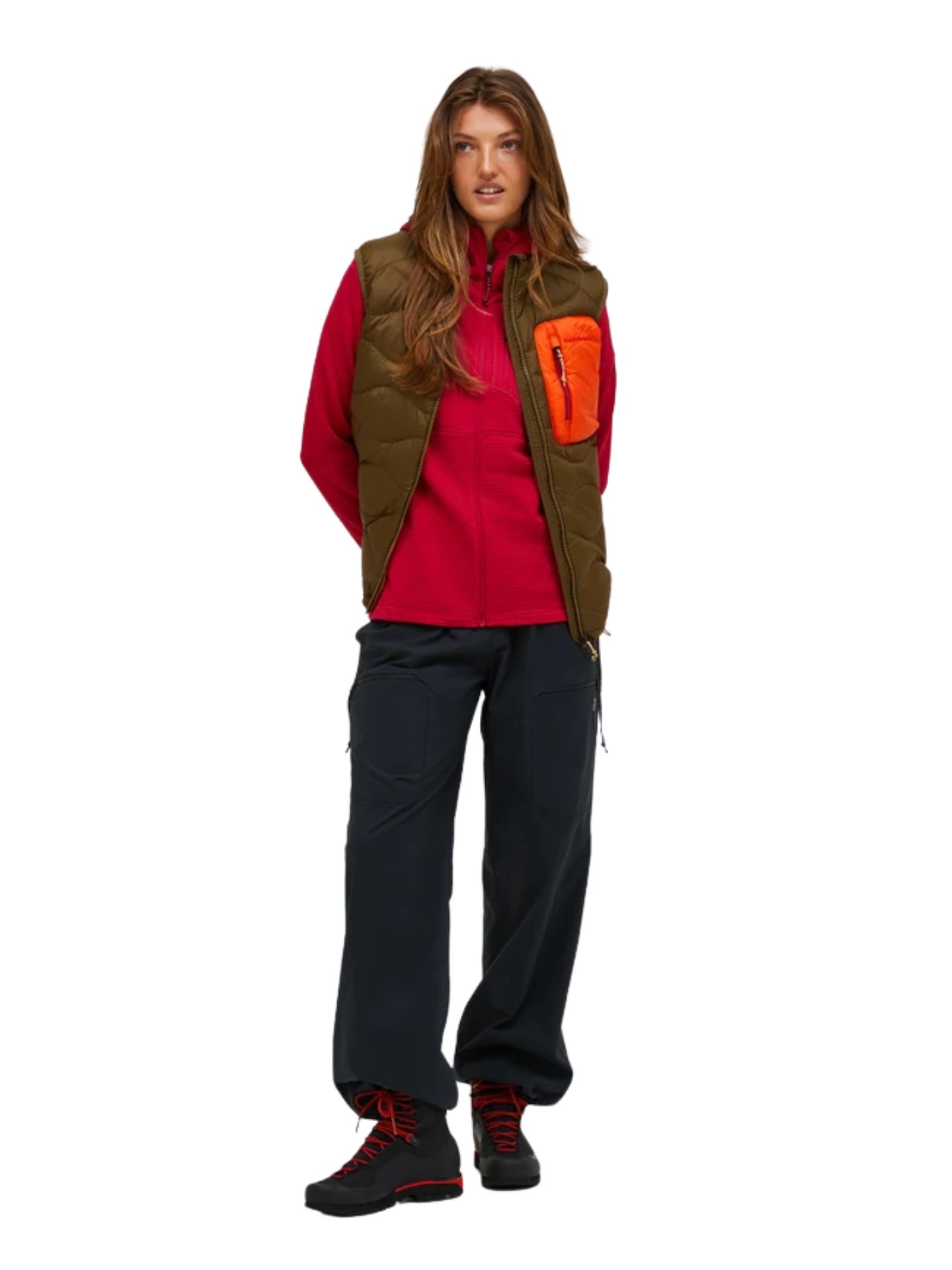 Kamizelka Peak Performance damska W Helium Utility Down Vest Meadow Moss