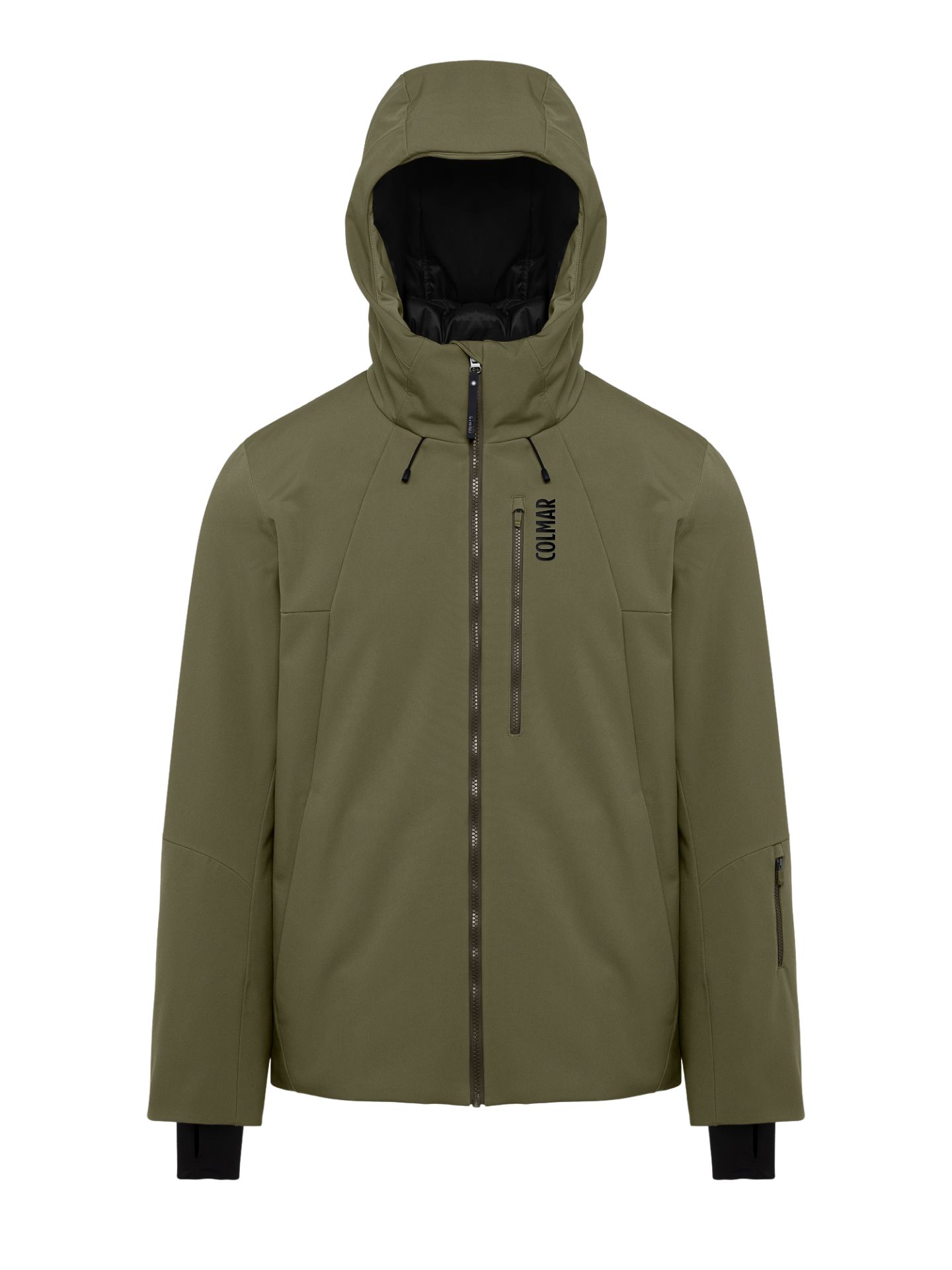 Kurtka narciarska męska Colmar Traditional Striped Padded Jacket Woodland Black