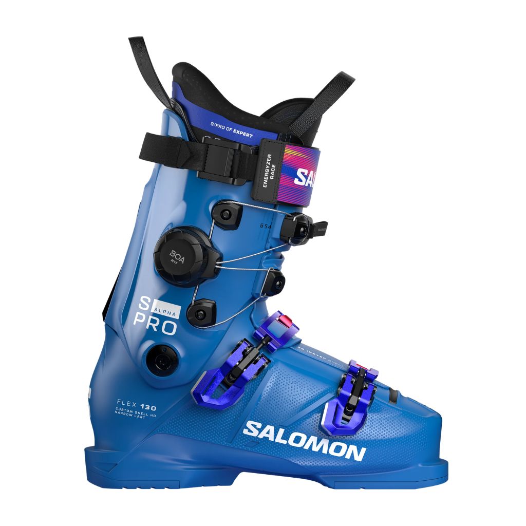 Buty narciarskie męskie Salomon S/PRO Alpha C BOA 130 Race Blue/White