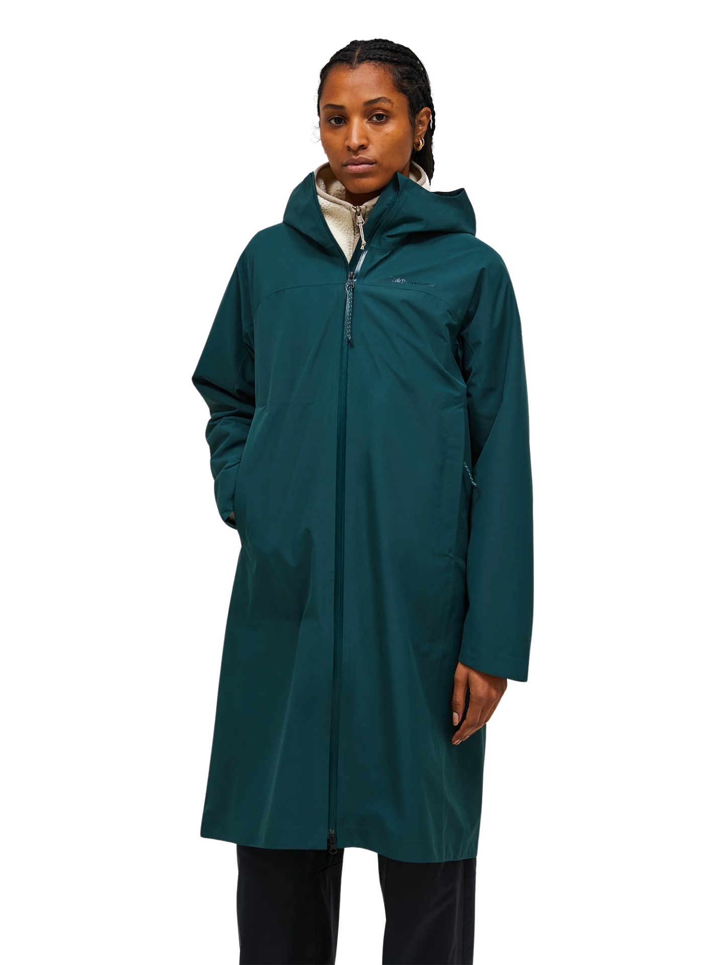 Kurtka Peak Performance damska Treeline HIPE 2.5L Shell Parka black