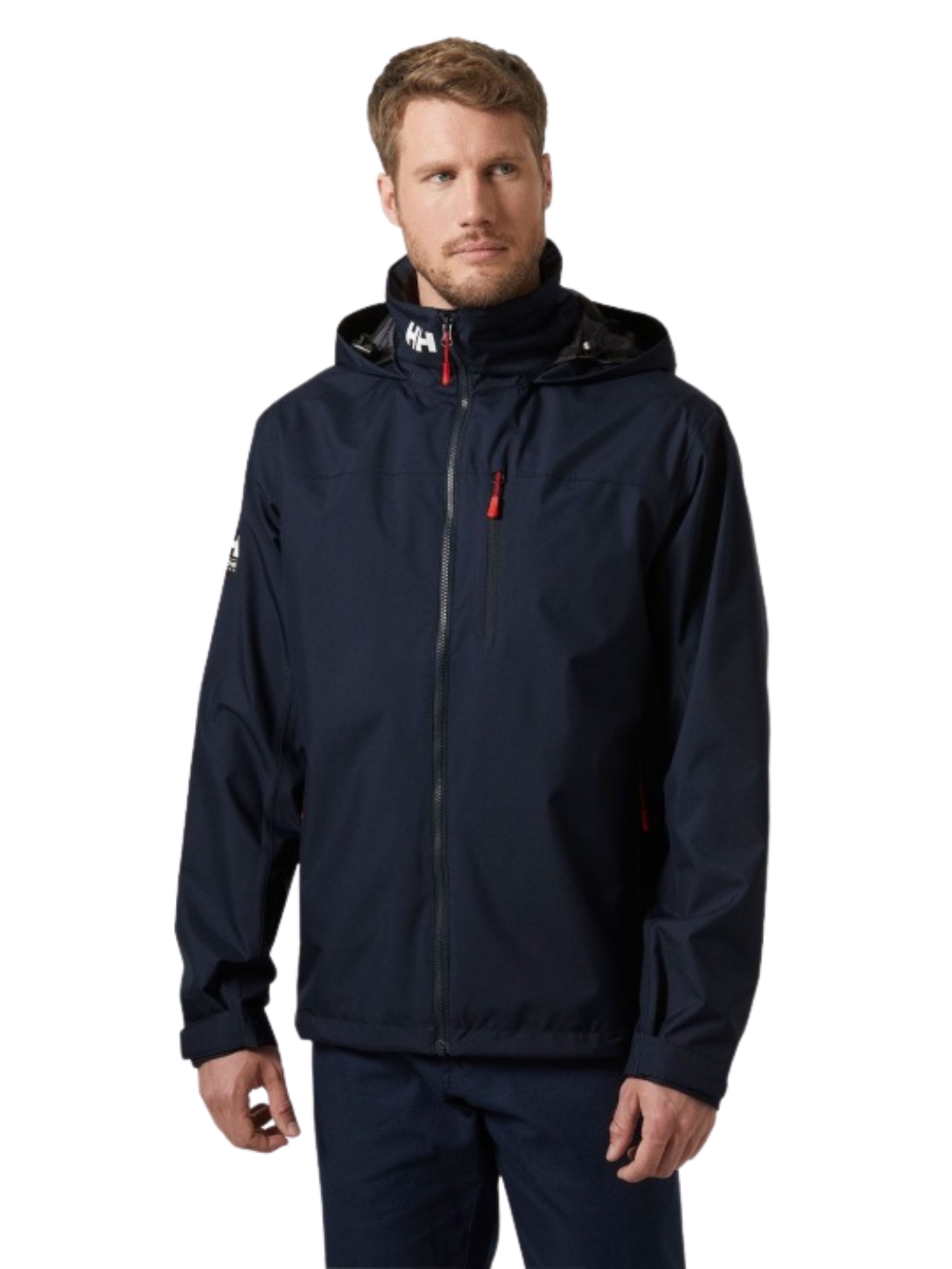 Kurtka męska Helly Hansen Crew Hooded Midlayer Jacket 2.0 navy